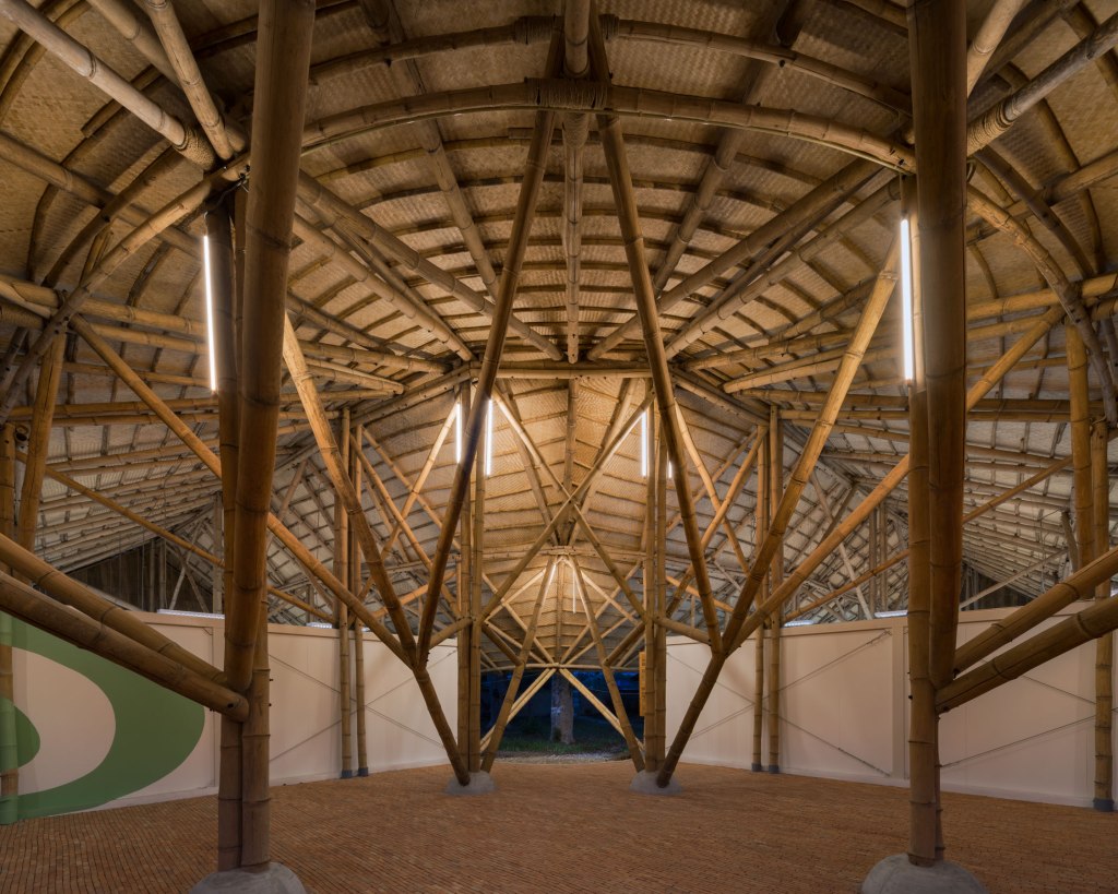 Bamboo school, an earthquake relief school in&nbsp;chaingrai
